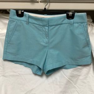 J Crew Light Teal Shorts